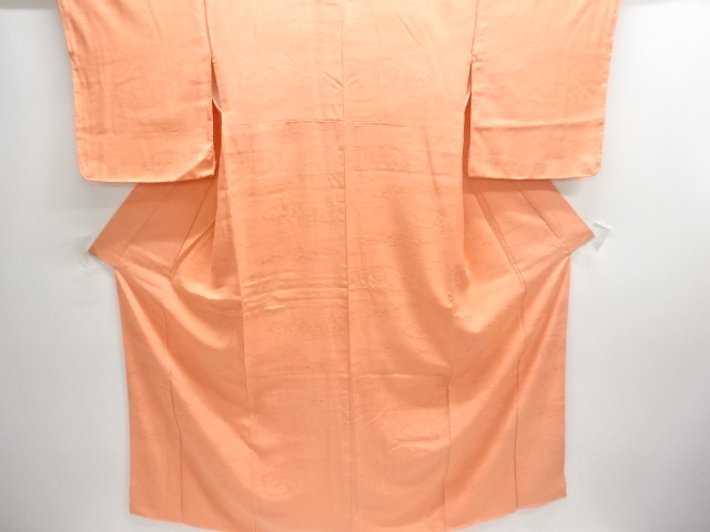 JAPANESE KIMONO / UNUSED IROMUJI / WOVEN CLOUD & PLANT